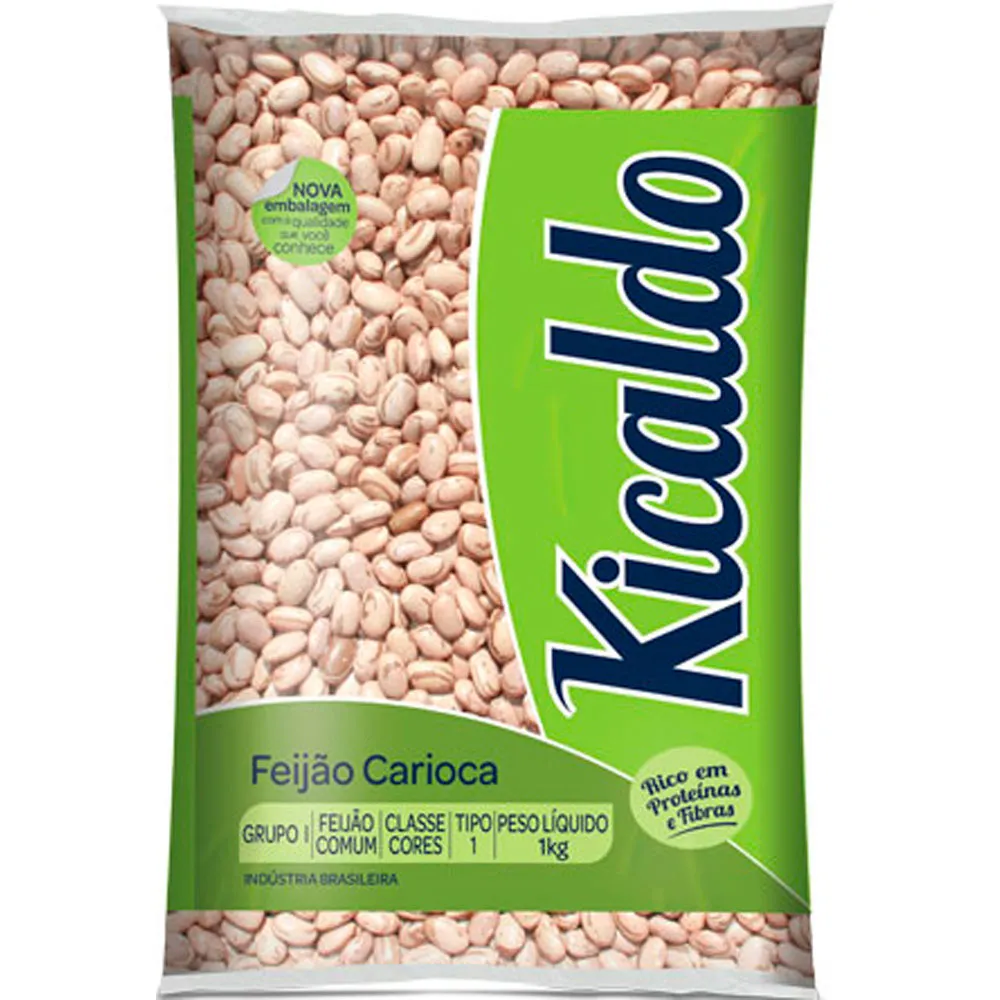 Feijão Carioca Kicaldo 1kg