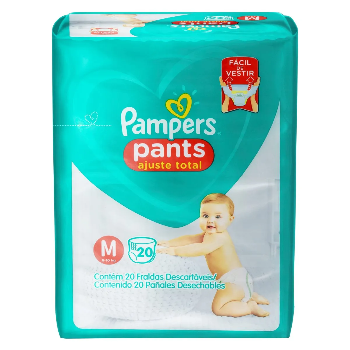 Fralda Infantil Pampers 20un