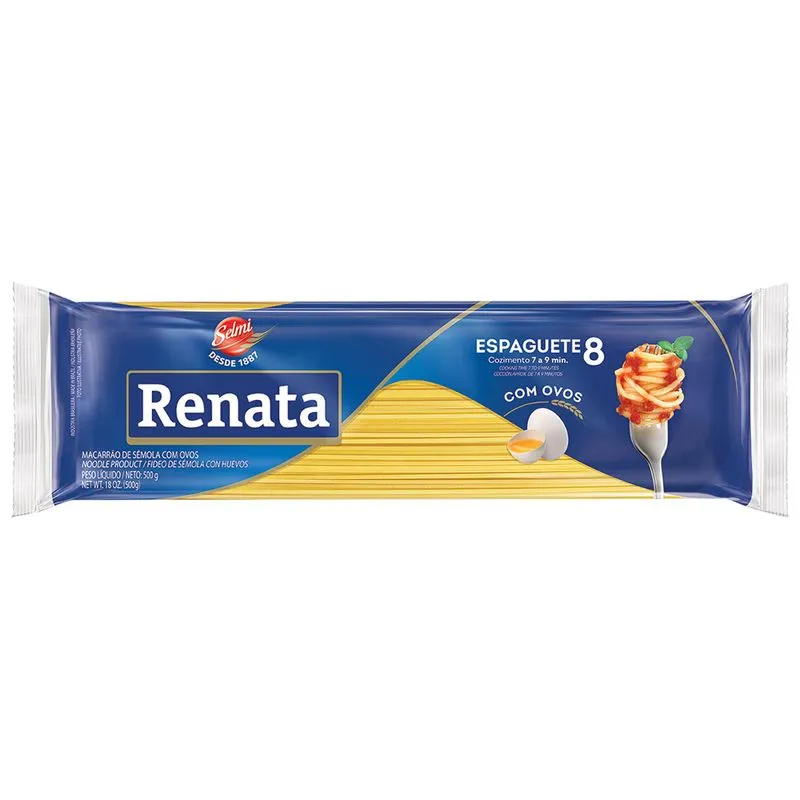 Macarrão Espaguete Renata 500g